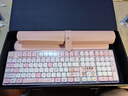 AKKO5108B Plus 一二和布布联名高颜值女生办公机械键盘108键有线蓝牙2.4G三模打字手感好粉色外接键盘 实拍图