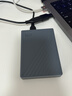 西部数据（WD）移动硬盘4TB 兼容type-c My Passport随行版2.5英寸 灰 机械硬盘 笔记本电脑外接 加密 家庭存储 实拍图