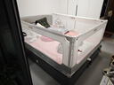 丸丫K2婴儿床围栏宝宝防摔床护栏床边防掉档板免打钉三面1.5+2+2米 实拍图