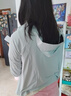 蕉下（beneunder）防晒衣女宽松透气夹克款便携轻量户外AS100初云蓝L 实拍图