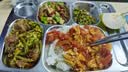 宇太（YUTAI）304餐盘成人食堂饭盘不锈钢快餐盘学生分餐盘饭盒餐具套装 15TZ 实拍图