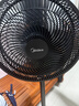 美的（Midea）【超级单品】七叶轻音立式电风扇家用柔风落地扇台式桌面小型风扇大风量节能摇头宿舍电扇 SAF30AB 实拍图