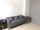 华莱德简约现代科技布艺沙发小户型客厅双人出租房卧室公寓三人简易网红 浅灰色 双人座(加乳胶层) 实拍图