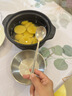COOKSS纯钛勺子家用汤勺食品级儿童勺子加大加厚长柄汤勺餐调羹餐勺 实拍图