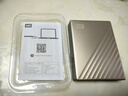 西部数据（WD）移动硬盘6TB type-c Ultra系列 2.5英寸 金 机械硬盘 笔记本电脑外接加密兼容Mac 大容量家庭存储 实拍图