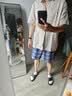 森马（Semir）棉麻衬衫丨 短袖衬衫男夏季新款白色休闲上衣小宽松含亚麻外套 实拍图