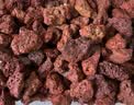 疯狂水草6斤红色火山石鱼缸专用养乌龟火山岩颗粒鱼缸造景底砂可配溪流石 实拍图
