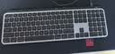 罗技（Logitech）MX KEYS FOR MAC 无线蓝牙 高端商务办公键盘 大师系列 超薄带数字小键盘 108键 实拍图