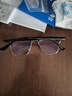 依视路（ESSILOR） 新款商务男镜架时尚镜框女配依视路镜片近视定制眼镜网上配镜 金属-全框-2066SV-银色 镜框+依视路A4防蓝光1.60现片 实拍图