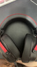 iKF V11 Pro7.1四模无线游戏耳机头戴式7.1环绕音效蓝牙有线电竞三角洲FPS无畏契约听声辨位 黑红色 实拍图