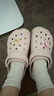 卡骆驰（CROCS）经典洞洞鞋轻便百搭女沙滩鞋包头拖鞋男鞋|10001 黑色-001(含智必星) 39 (240mm) 实拍图
