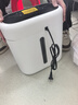 得力碎纸机4级保密单次6张5分钟连碎小型家用办公文件粉碎机15L容量低噪轻音 行业销冠 G10 实拍图