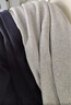 优衣库柔软罗纹撞色圆领T恤/长袖女装插肩袖内搭481438 69 藏青色 M 实拍图
