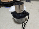 美的（Midea）绞肉机家用多功能小型电动家用搅拌绞肉绞菜馅机料理碎肉玻璃全自动打蒜器大容量JC16 实拍图