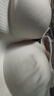 美德乐（Medela）7D线雕承托无痕哺乳文胸孕期防外扩孕妇喂奶内衣聚拢防下垂胸罩 奶油色（国标A类） L码【38-40码建议】 实拍图