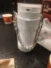几素桌面加湿器迷你卧室宿舍床头家用空气加湿器车载加湿器无线usb充电便携纯净加湿送女男友生日礼物 白色电池款【4根滤芯+双倍健康加湿】 实拍图