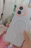 暴走【热销霸榜】适用苹果16手机壳 iphone16保护套 磁吸柔砂肤感透色轻薄简约撞色硬壳保护壳 柔雾白 实拍图