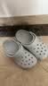 卡骆驰（CROCS）（crocs）经典Clog男女洞洞鞋一脚蹬沙滩鞋 CR10001-1FT  37  实拍图