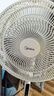 美的（Midea）【闪拆系列】一键闪电拆装直流变频家用语音电风扇一级能效静音落地扇大风力卧室立式电扇SDJ30BC 实拍图