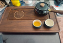 京东京造 茶盘茶托 家功夫茶盘整套茶具套装茶托盘天悦仿花梨木纹茶盘 实拍图