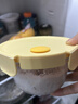 希乐扣Cilock玻璃保鲜盒冰箱收纳盒便当饭盒微波炉加热饭盒上班族 加高小圆 实拍图