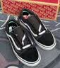 VANS范斯官方 升级款ComfyCush Old Skool舒服运动鞋低帮 黑色 45 实拍图