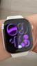 Apple/苹果 Watch S11 智能手表GPS+蜂窝款42毫米玫瑰金色铝金属表壳淡桃粉色运动型表带S/M MF984CH/B 实拍图