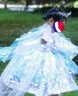 G.duck童装洛丽塔公主裙女童连衣裙夏季美人鱼裙子儿童蛋糕裙生日蓬蓬裙 单件裙子送鱼骨裙撑和灯带 110 尺码4~5岁【100-110cm】 实拍图
