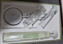 飞利浦（PHILIPS）声波电动牙刷钻石3系 5倍洁齿5种模式 洁净刷头*2 生日礼物送男士/女友 HX5161/05抹茶绿 实拍图