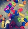美高（MEGA BLOKS）儿童积木拼搭益智生日礼物-费雪美高超大积木字母学习火车DXH35 实拍图