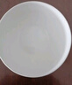 洁雅杰陶瓷碗家用米饭碗釉下彩5.5英寸饭碗小碗面碗餐具套装6只装纯白 实拍图