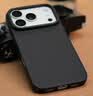 图拉斯【200W热销丨专业防指纹】 D1支点壳适用iphone17promax手机壳苹果16pro全包15防摔14磨砂无线充电 【曜石黑】 iPhone 17 Pro 实拍图