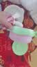 英氏（YEEHOO）宝宝辅食碗注水保温碗不锈钢儿童餐具吸盘碗 公主粉-三件套饭盒 实拍图