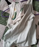 贝瑞加（Babyprints）宝宝背心2件装婴儿无袖上衣纯棉A类坎肩轻薄夏季衣服 绿73 实拍图