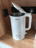 美的（Midea）电热水壶烧水壶钛材质2200W速沸内外双钢保温自动断电养生2L大容量  MK-SH20M127-T 实拍图