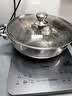 美厨（MAXCOOK）316不锈钢火锅32cm 汤锅火锅复底带盖 燃气电磁炉通用 MCT1983 实拍图