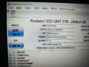 宏碁掠夺者（PREDATOR）2TB SSD固态硬盘 M.2接口(NVMe协议) GM7系列｜NVMe PCIe 4.0读速7200MB/s  AI电脑存储配件 实拍图