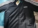 adidas休闲舒适三条纹立领夹克外套男装秋季阿迪达斯官方轻运动 黑色/白（推荐选大一码）   M 实拍图