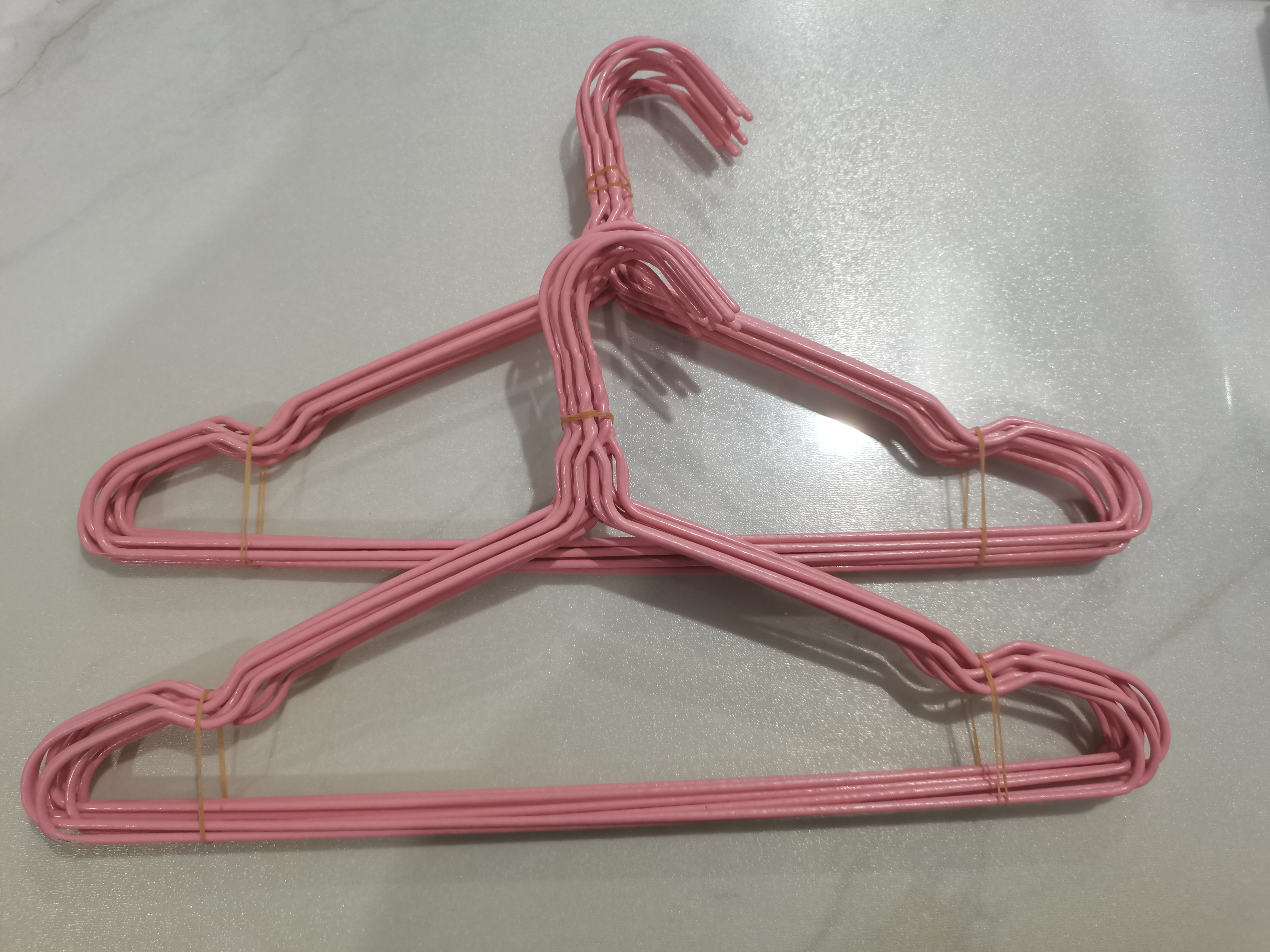 【⭐百万人种草】带凹槽晾衣架子家用挂衣架成人衣架撑子无痕衣架 ⭐混色 20个 实拍图