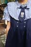 迪士尼女童裙子兔子警官连衣裙儿童春秋2026新款洋气长袖假两件公主裙 实拍图