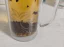 富光双层玻璃杯商务泡茶杯子 大容量男女耐热办公水杯带把黑色320ml 实拍图