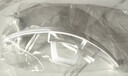 安美尚(ams)透明口罩10只双面防雾食品级材质防口水飞沫微笑厨房厨师餐厅食堂卫生一次性塑料餐饮专用口罩 实拍图