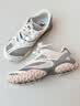 FILA【韩素希同款】跳跳鞋2丨斐乐薄底鞋26夏季新款女鞋芭蕾鞋 烟雨灰/羊皮纸粉-DP 35.5 实拍图