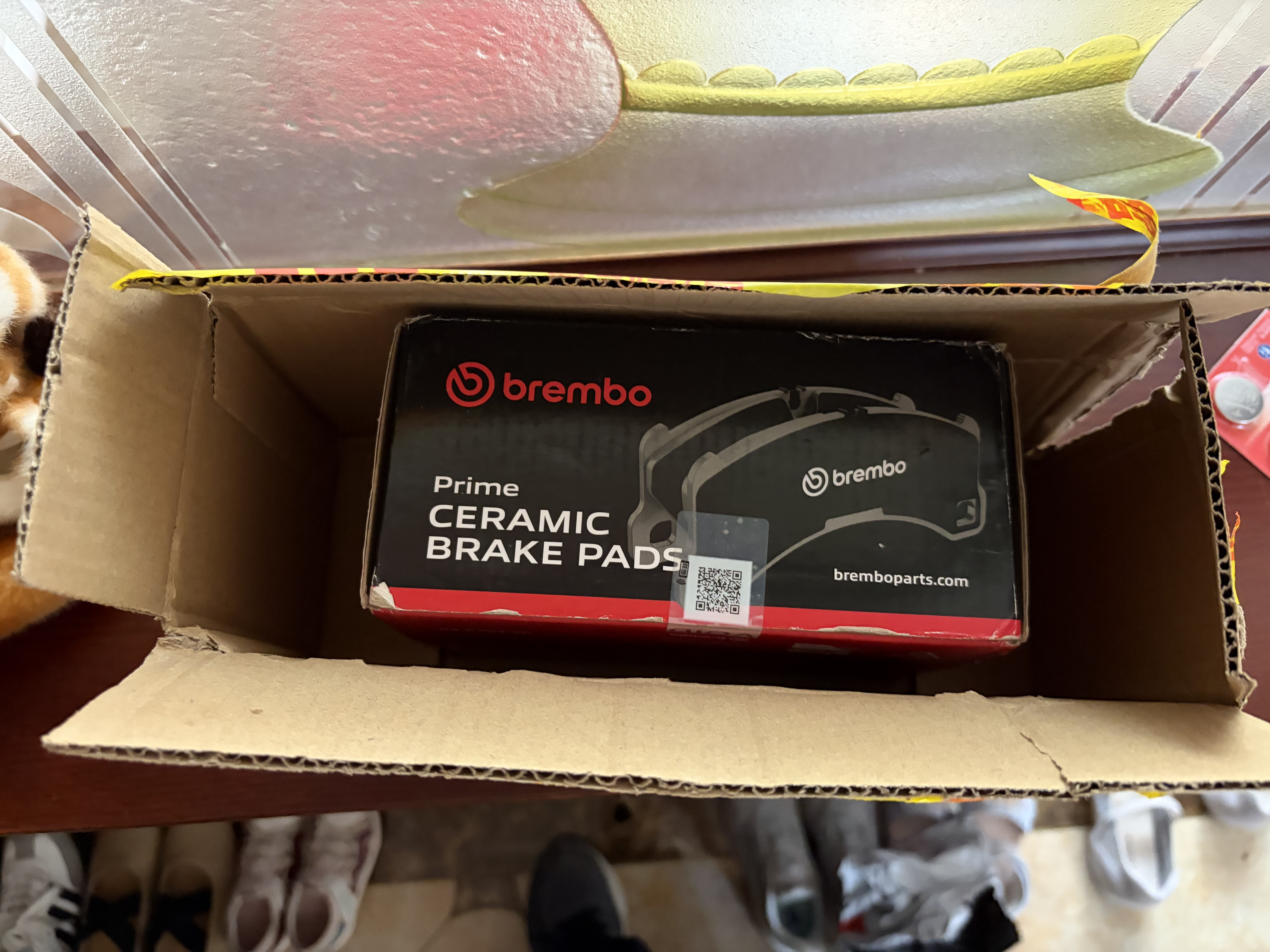 布雷博（Brembo）刹车后片原厂品质宝马1系118/120/125/3系/316/318/320/X1/E87F35 实拍图