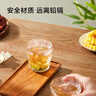 京东京造 玻璃杯 加厚冰川杯咖啡啤酒饮料牛奶杯家用喝水杯子 250ml两只装 实拍图