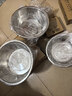 美厨（MAXCOOK）加厚304不锈钢汤盆22CM 洗菜盆调料盆和面盆MCWATP22 加宽加深 实拍图