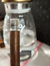泥也凉水壶玻璃冷水壶耐高温凉水杯大容量家用储水高硼硅玻璃壶加厚 实拍图