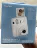 富士（FUJIFILM）instax 拍立得mini12 一次成像相机 mini11/41三寸相纸 生日礼物 女生送礼奖品 【刮刮乐抽相纸】 Mini12 茉莉白【用户优选】 官方标配【不含相纸】 实拍图