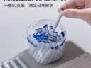 得力（deli）热敏可擦钢笔墨囊 学生钢笔墨水笔墨囊 可替换 晶蓝 50支/桶大包装 SF565 实拍图