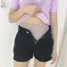 比瘦收腹提臀内裤女翘臀神器产后强力收小肚子塑形收胯束腰塑身裤薄款 黑色【中腰网纱拉链款BB358】 L 【体重100-115斤】 实拍图
